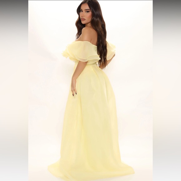 Yellow Maxi Dress - Picture 3 of 6